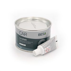 Masilla Poliéster para plásticos 2C MASI-FLEX Besa
