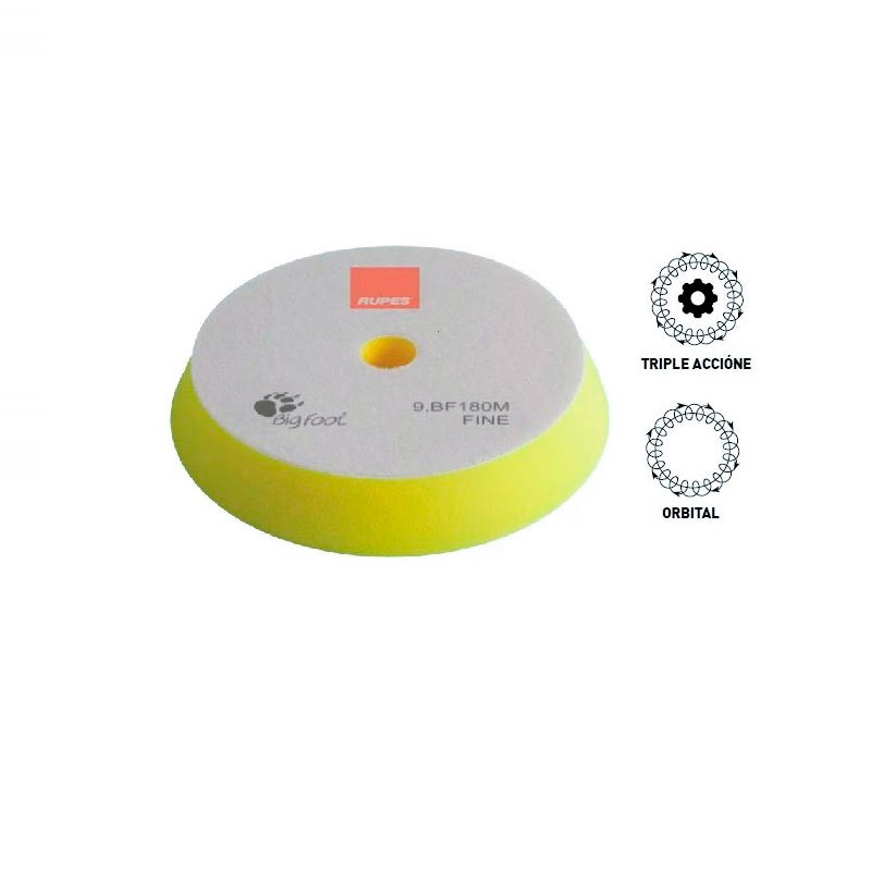 Pad Espuma Fine Orbital Ø 130-150 mm (5"- 6") 9.BF150M Rupes