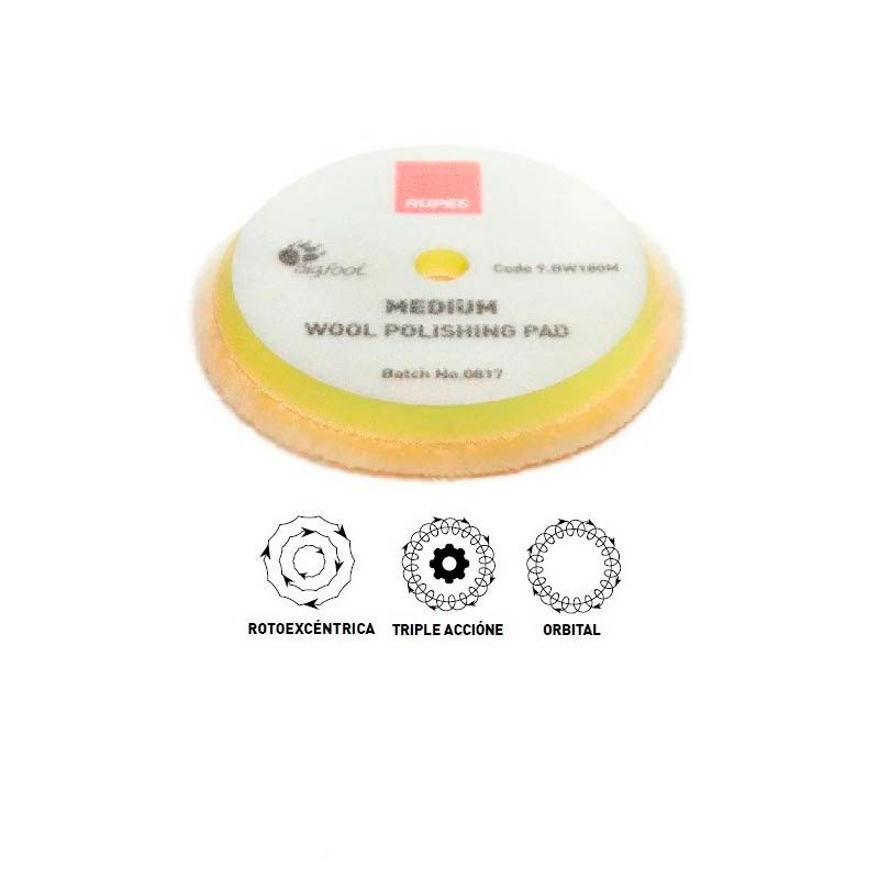 Pad Lana Medium Orbital Ø 130-145 mm (5" - 5.7") 9.BW150M Rupes
