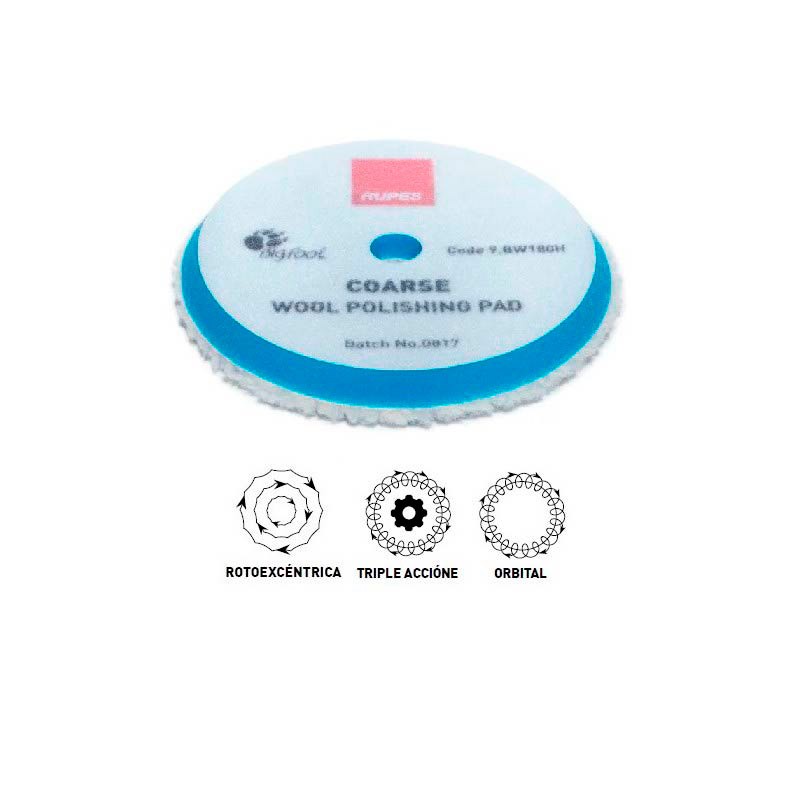 Pad Lana Coarse Orbital Ø 150-170 mm (6" - 6.75") 9.BW180H Rupes