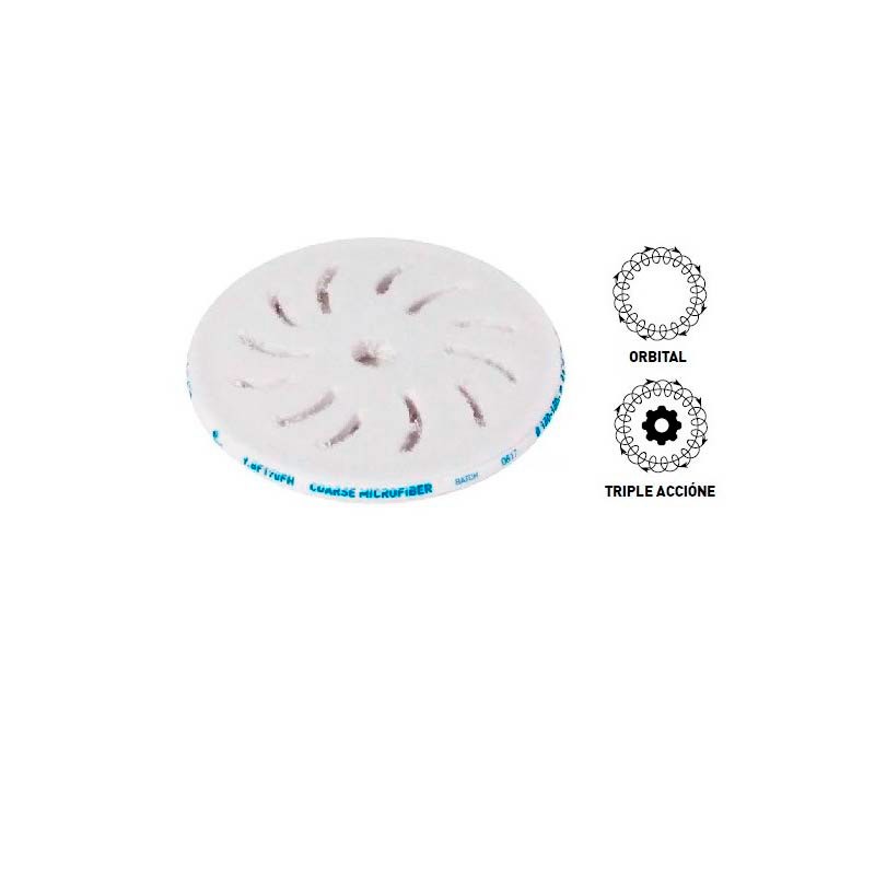 Pad Microfibra Coarse Orbital Ø 130-150 mm (5"- 6") 9.BF150FH Rupes