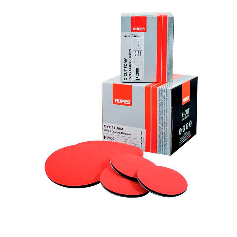 Disco de espuma de Lijado abrasivo 3" Ø 75 MM 9.45450 Rupes