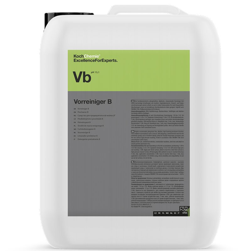 Prelavado Desengrasante Vb Vorreiniger 11kg. Koch Chemie