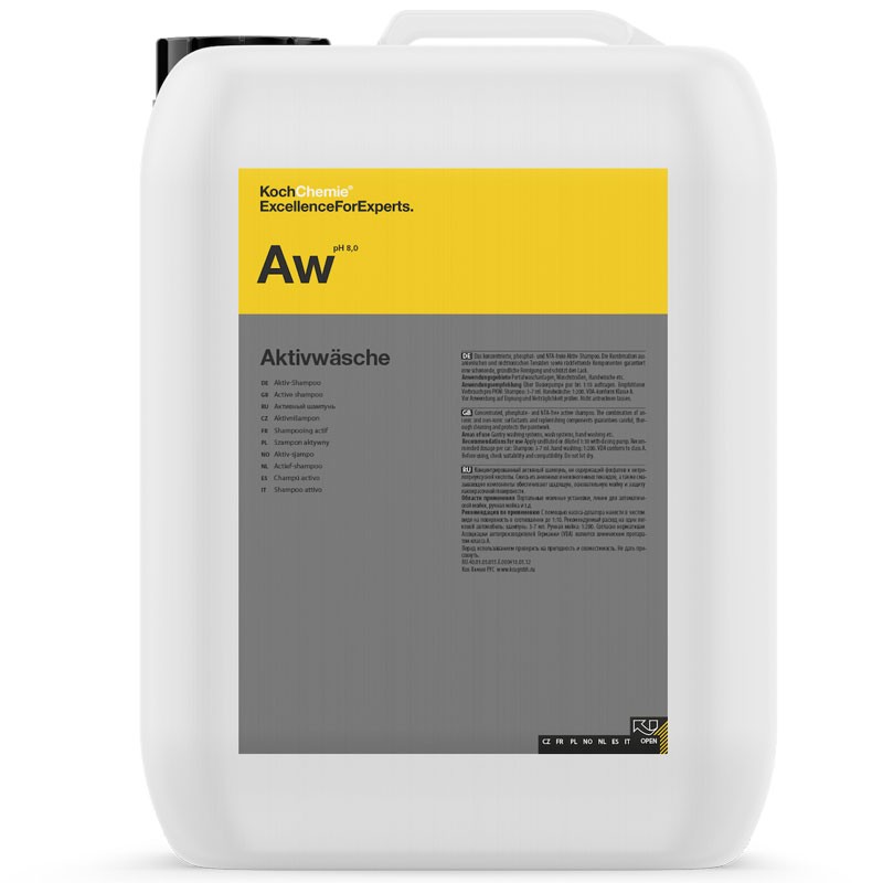 Champú Activo Concentrado Aw Aktivwäsche 10L Koch Chemie