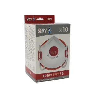 Mascarilla con Válvula 10 unidades