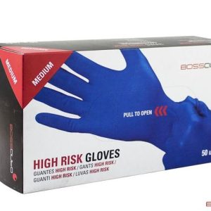 Guante profesional grueso High Risk Azul 50 unidades