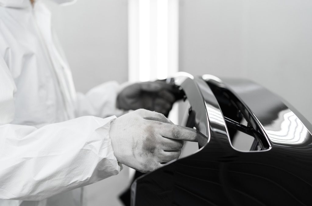 Preparar el coche para pintar